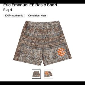 Eric Emanuel basic shorts “Rug 4”